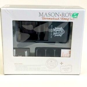 NWT Personalized Stamp Set